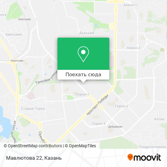 Карта Мавлютова 22