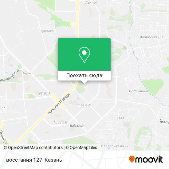 Карта восстания 127
