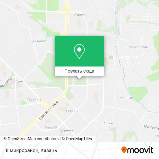 Карта 8 микрорайон