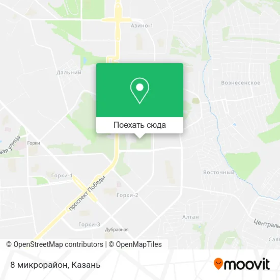 Карта 8 микрорайон