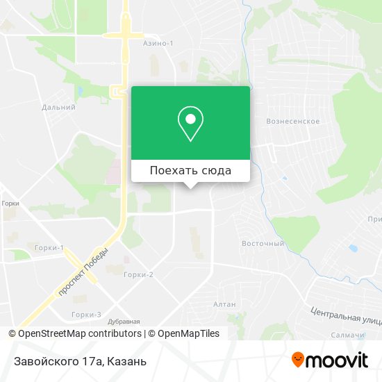 Карта Завойского 17а