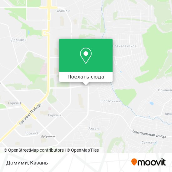 Карта Домими