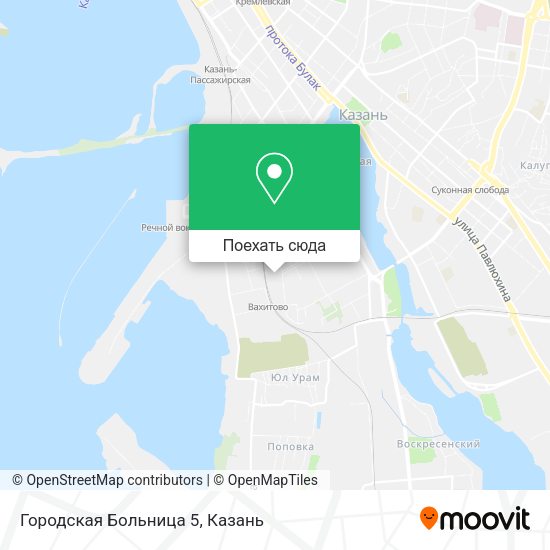Карта Городская Больница 5