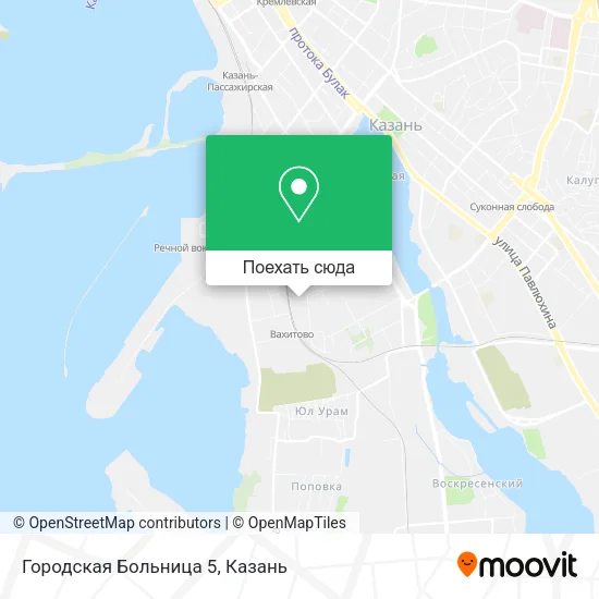 Карта Городская Больница 5
