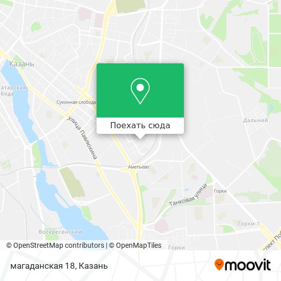 Карта магаданская 18
