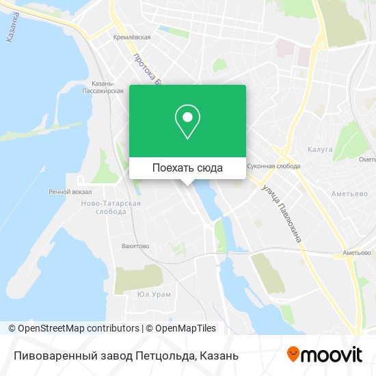 Карта Пивоваренный завод Петцольда