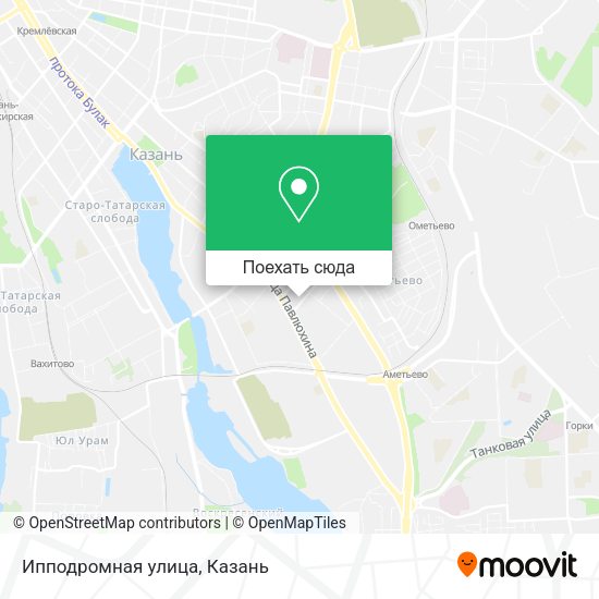 Карта Ипподромная улица