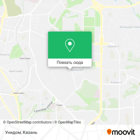 Карта Унидом
