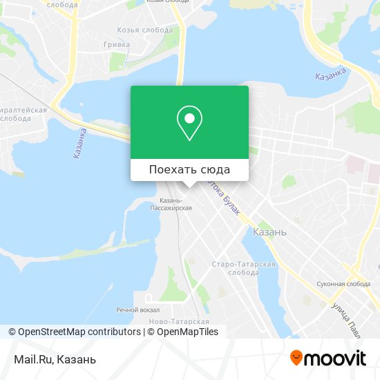 Карта Mail.Ru