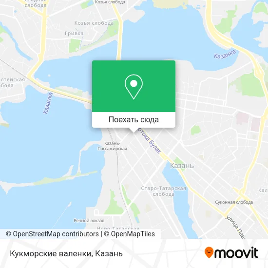 Карта Кукморские валенки