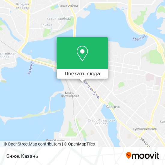 Карта Энже