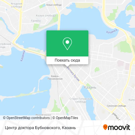 Карта Центр доктора Бубновского
