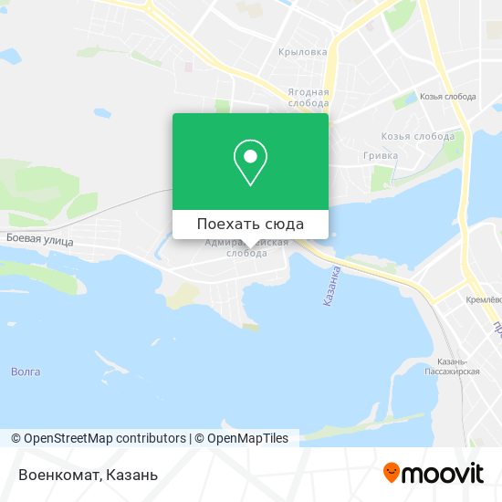 Карта Военкомат