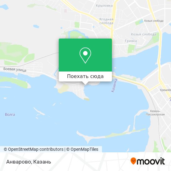 Карта Анварово