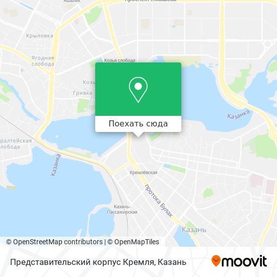 Карта Представительский корпус Кремля