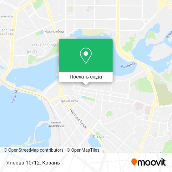 Карта Япеева 10/12