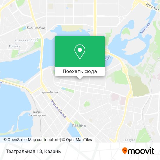 Карта Театральная 13