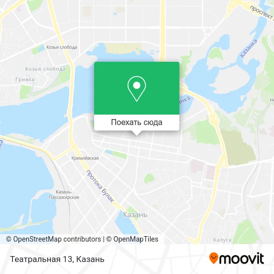 Карта Театральная 13