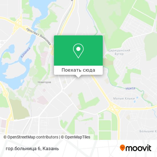 Карта гор.больница 6