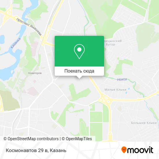 Карта Космонавтов 29 в
