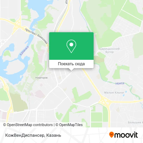 Карта КожВенДиспансер