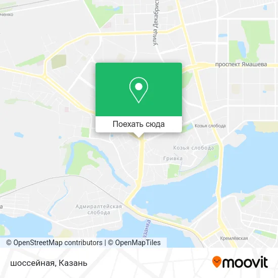 Карта шоссейная