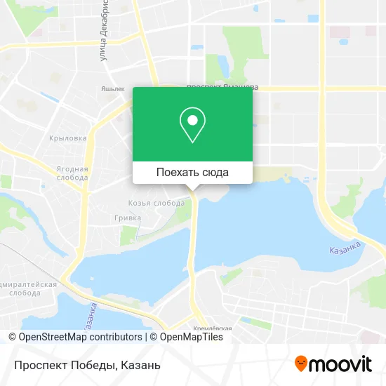 Карта Проспект Победы