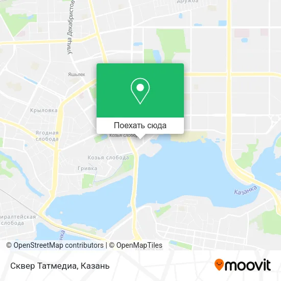 Карта Сквер Татмедиа