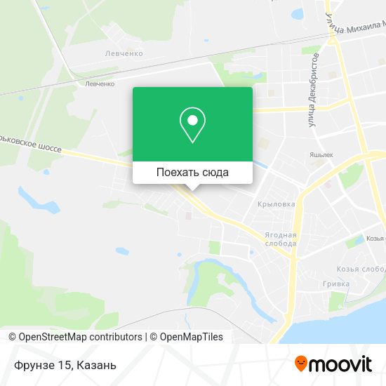 Карта Фрунзе 15
