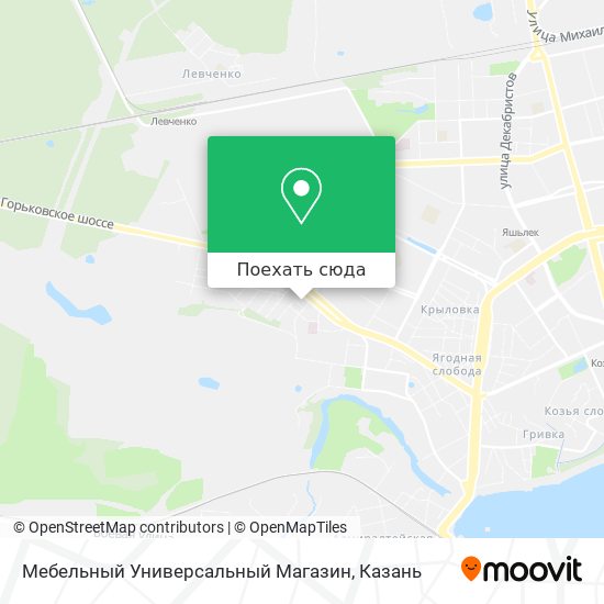 Карта Мебельный Универсальный Магазин