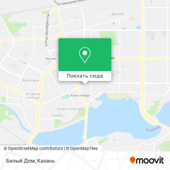 Карта Белый Дом