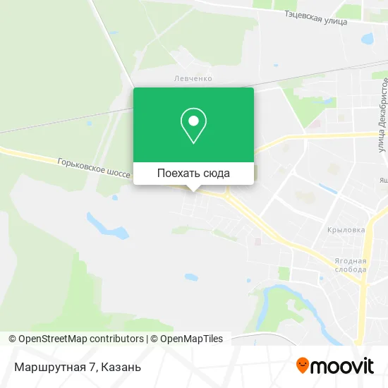 Карта Маршрутная 7