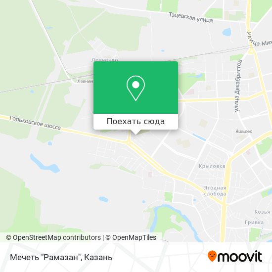 Карта Мечеть "Рамазан"