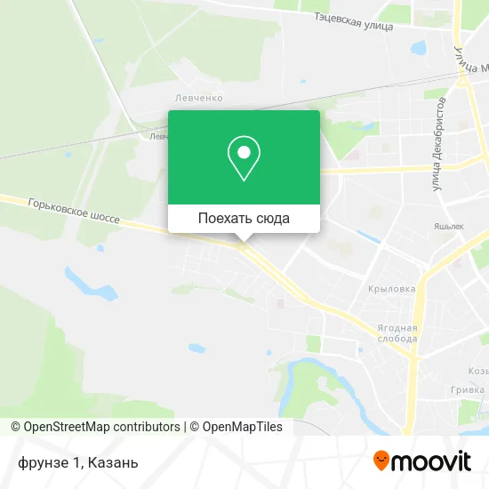 Карта фрунзе 1