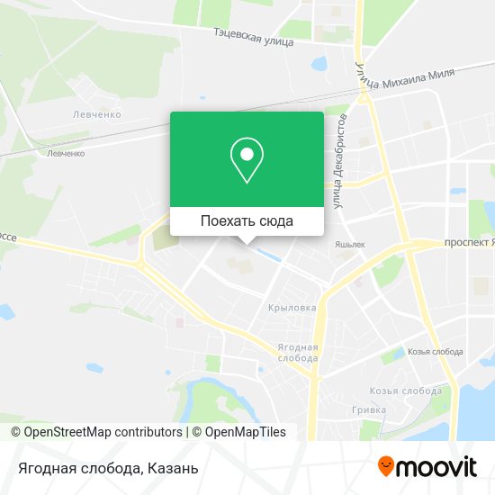 Карта Ягодная слобода