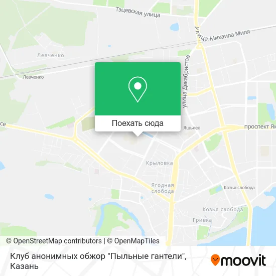Карта Клуб анонимных обжор "Пыльные гантели"