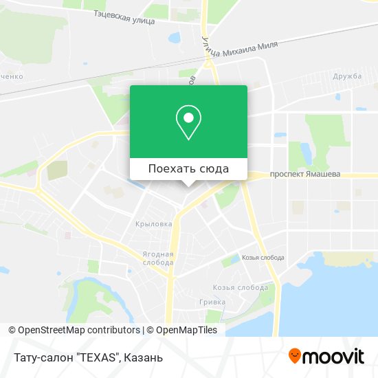 Карта Тату-салон "TEXAS"