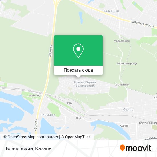 Карта Беляевский