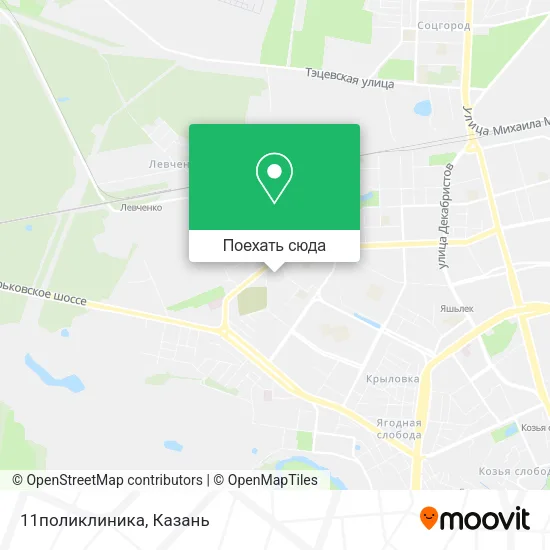 Карта 11поликлиника