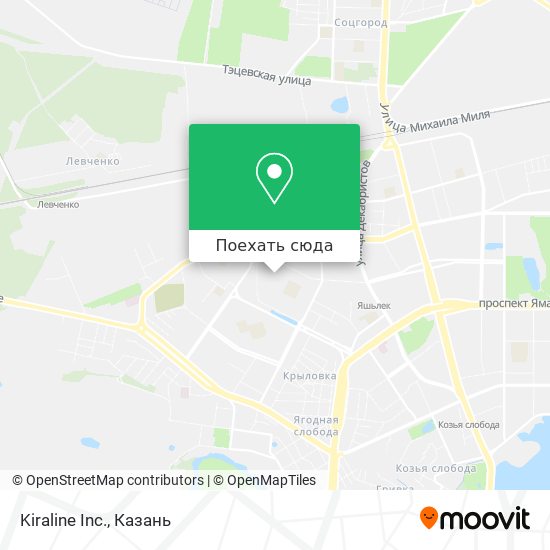 Карта Kiraline Inc.