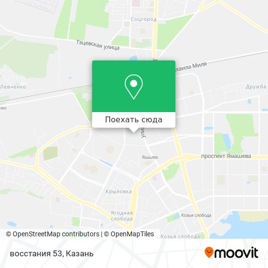Карта восстания 53