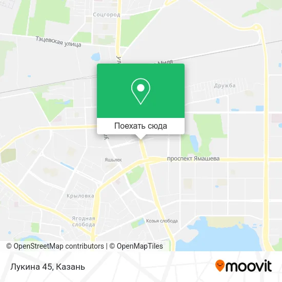 Карта Лукина 45
