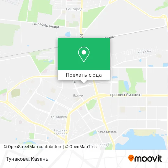 Карта Тунакова