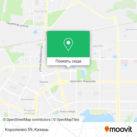 Карта Короленко 59