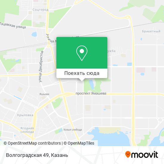 Карта Волгоградская 49