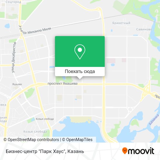 Карта Бизнес-центр "Парк Хаус"