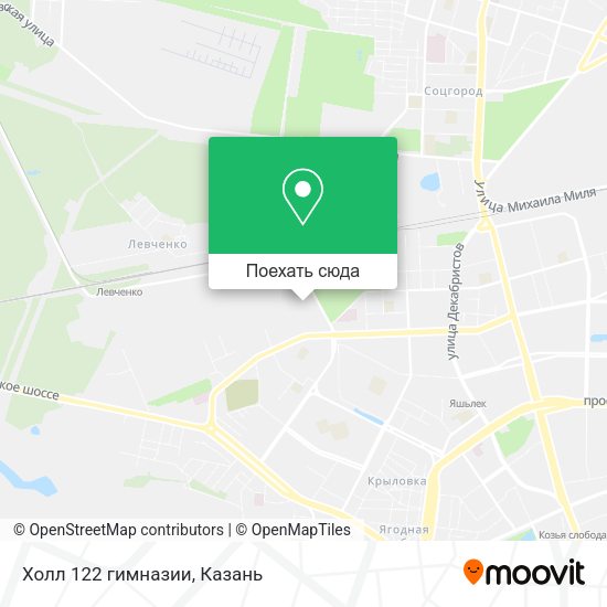 Карта Холл 122 гимназии