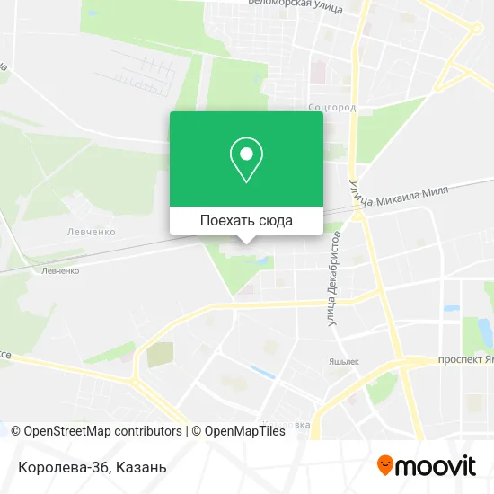 Карта Королева-36