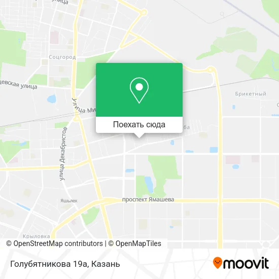 Карта Голубятникова 19а