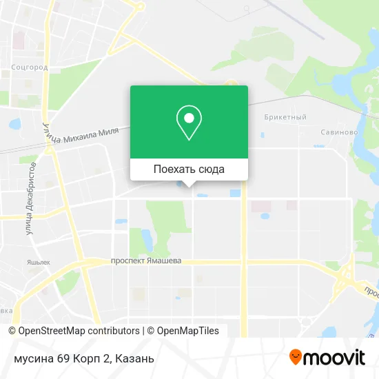 Карта мусина 69 Корп 2